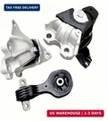 Yllhaoyuan Complete Set Of 3 Engine Motor Mounts For 2012-2015 Civic 1.8L Coupe. Fixed Price $94.86.