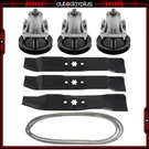 46" Deck Rebuild Kit Blades Spindles Belt Fits Cub Cadet 1045 1046 Mtd. Fixed Price $96.89.