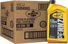 Pennzoil Platinum 5W-30 Full Synthetic Motor (1-QUART, Case Of 6). Fixed Price $59.13.