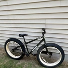 Mongoose Dolomite Fat Bike 26IN Tires Black White No Suspension. Fixed Price $200.00.