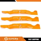 3PCS 50" Deck Blade For Troy Bilt Rzt / Mustang Xp Super Bronco 942-04053C. Fixed Price $34.99.