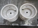 Mtd Troy Bilt Bolens Yard Machines Rear Wheels / Rims 8X7 Style ( Pair ). Fixed Price $99.00.