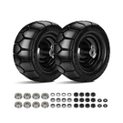 11X6.00-5 Flat Free TIRE,2 Pack Tires For Zero Turn Mower With 3/4 .... Fixed Price $118.82.