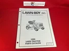 1990 Lawn-boy Tractor Parts Catalog 52138A P/n E008151. Fixed Price $14.99.