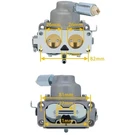 Carburetor With Air Filter For Husqvarna Mower. Fixed Price $70.39.