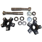 (2) Trailer Axle Kits 2,000 Lbs On 4.5" Bolt Pattern Idler Hubs Round Spindles. Fixed Price $77.99.