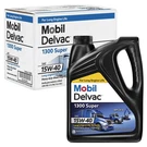 Mobil Delvac 1300 Super 15W-40 Synthetic Blend Diesel Engine OIL;4-1 Gallon Case. Fixed Price $89.43.