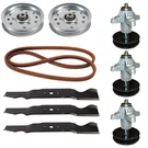 Deck Rebuild Kit Fits Cub Cadet Gt 1554 54" - Spindles Blades Pulleys Belt. Fixed Price $160.99.