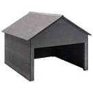 Vidaxl Lawn Mower Garage Gray 31.5"X31.5"X27.6" Wpc. Fixed Price $359.97.