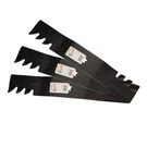 Gator Toothed Mulching Mower Blades For Husqvarna 532187255 532187256 54" Deck. Fixed Price $53.79.