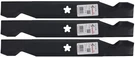 3 Rotary 6196 Mower Blades For Ayp Craftsman Husqvarna Poulan 50" Deck. Fixed Price $40.00.