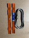 Genuine Husqvarna Mower Deck Blade & Belt Kit RZ4623 46" 403107 405143. Fixed Price $33.95.