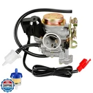 Hiaors GY6 50CC Carburetor For Tao 49CC Scooter Vip Pony Thunder PD18J. Fixed Price $34.99.