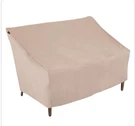 Modern Leisure Chalet Loveseat Small Cover Black 57X38X38 In Polyester. Fixed Price $27.99.