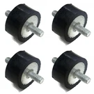 (4) Fender Deck Rubber Isolator Mounts For John Deere M76270 Lawn Garden Tractor. Fixed Price $43.74.