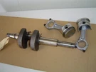 Briggs & Stratton Crankshaft #692159 Or #84004509 16HP Vanguard + Pistons/rods. Fixed Price $200.00.