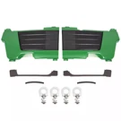 L&r Side Panel Screen Grille For John Deere 4200 4300 4400 #LVU10564 #LVU10565. Fixed Price $173.99.