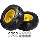 2 Pack 13X5.00-6 Front Tire And Wheel Assembly For Riding Lawn Mower Tubeless. Fixed Price $55.27.