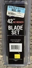 Genuine Bad Boy 42" Lawn Blade Set Mz Mowers Count 038-2009-00 New!!!. Fixed Price $59.99.