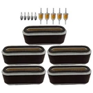 Proven Part 5PK Air Filter Tune Up Kit Fits John Deere GX95, SRX95, AM101191. Fixed Price $62.69.
