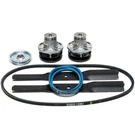 38" Lawnmower Deck Rebuild Kit For John Deere LX172 LX176 Belts Spindles Blades. Fixed Price $152.99.