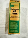 Vintage Sears Craftsman 9-8036 Replacement Air Filter Nib. Fixed Price $7.99.