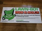 Lawn Boy Mow-n-mulch Cover Plate 681905 Sealed Nos. Fixed Price $45.00.