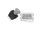 Pto Switch Fits Scag 481687 483162 483957 10 Amp Snapper: 1722887 (9656). Fixed Price $24.89.