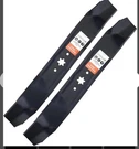 Grasscool 942-0610A Mulching Blades 38 Inch (2 Pack). Fixed Price $30.00.
