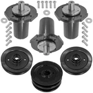 48" Deck Spindle & Pulleys For Gravely Pro-gear GR1548 988102 GR1748 988104. Fixed Price $169.99.