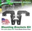 For John Deere 46" Front Blade Snow Plow Mounting Brackets Kit GXH24760, GX24761. Fixed Price $35.99.