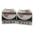 Tecumseh 696196 Dealership Door Push Pull Decal Kit Genuine Oem Nos. Fixed Price $14.95.
