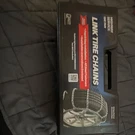 Oakten Set Of Two Tire Chains Fits Size 18X9.5X8 2-LINK. Fixed Price $50.00.