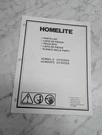 Homelite HCM20P5 UT30524 UT30525 18961 Parts List Manual. Fixed Price $18.89.
