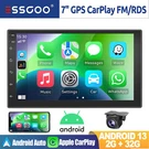 7" Android 13 Car Stereo MP5 Player Radio Bluetooth 2+32GB Gps Wifi Head Unit Fm. Fixed Price $82.99.
