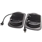 7" Round Headlamps Ford E-series Econoline Club Wagon 1500W High/low Beam. Fixed Price $24.89.