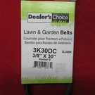 Dealers Choice Belt 3/8'' X 30'' Made With Kevlar. Fixed Price $8.99.