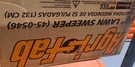 Agri-fab 45-0546 52-INCH 26 Cu. Ft. Tow-behind Lawn Sweeper Black. Fixed Price $265.00.