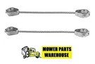 Qty (2) New Repl Mtd Cub Cadet Deck Lift Cable 746-0970 946-0970 RZT42 RZT50. Fixed Price $10.95.