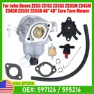 Z335E Carburetor For John Deer Z355E Z345R Z345M Z355R Zero Turn Mower. Fixed Price $41.97.