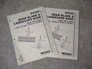 Woods RB60 RB72 LR72 Rear Blade Landscape Rake Operators Manuals. Lot Of 2.. Fixed Price $14.95.