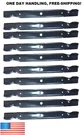 10PK Husqvarna Elite Oem 3N1 42" Mower Blades 134149 138971 422719 Craftsman. Fixed Price $69.99.
