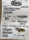 Genuine Oem Toro Part # 322-3 Screw-hh; Repl. 48-9270, 513339, 908017, 908017P. Fixed Price $11.99.