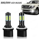 Pair 880 100W 6000K Led Fog Light Bulbs For Cadillac Escalade Ext 2002-2006. Fixed Price $19.99.