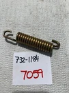 Cub Cadet 732-1184 Extension Spring .84DIA 4.6" Lg (#7059). Fixed Price $6.00.