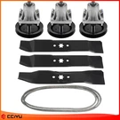 ?rebuild Kit Blades Spindles Belt For Cub Cadet 46" LT1045 LT1046 Lawn Mowers. Fixed Price $95.47.