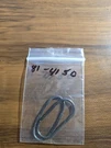 Pair Toro 81-4150 O-ring. Fixed Price $12.00.