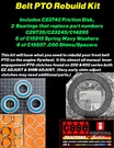 Pto Refresh Kit Case Ingersoll Garden Tractors For Front C23740 C29735 C15515. Fixed Price $139.00.