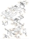 Chassis Parts From Husqvarna YTH18542 Lawn Tractor. Fixed Price $14.95.
