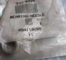 Genuine Mtd 941-0335 Needle Bearing Murray Troy-bilt Mustang 1000 800 500 550. Fixed Price $13.85.